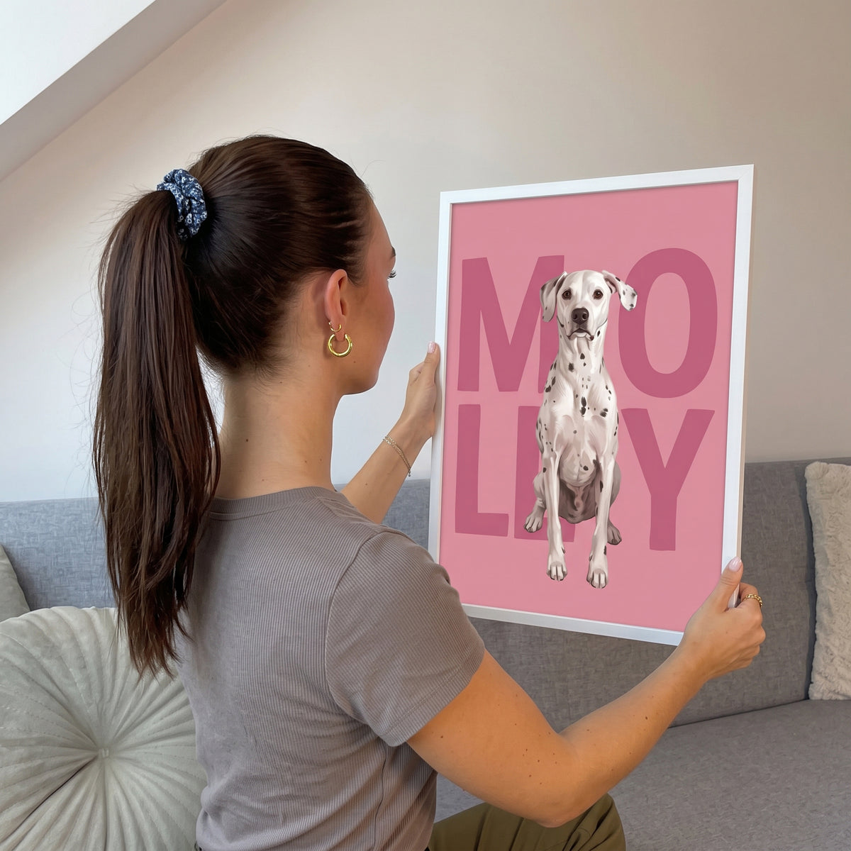 Contemporary Pet Portrait