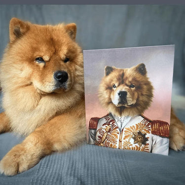 The White General - Custom Pet Canvas