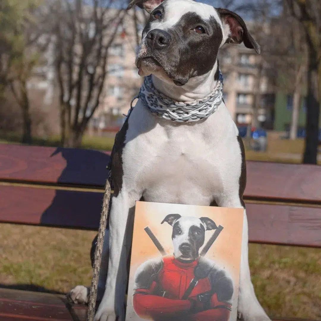 Crown and Paw - Canvas The Deadpawl - Custom Pet Canvas