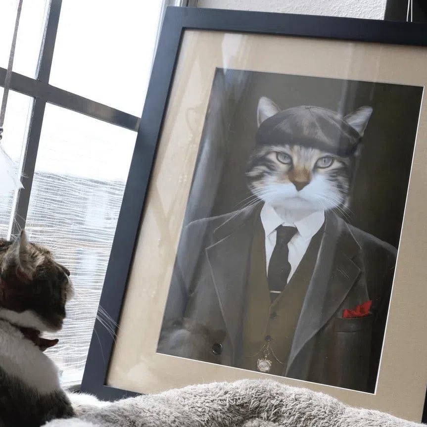 Crown and Paw - Poster The British Gangster - Custom Pet Poster