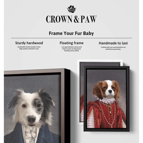 Crown and Paw - Canvas The Oscar - Custom Pet Canvas