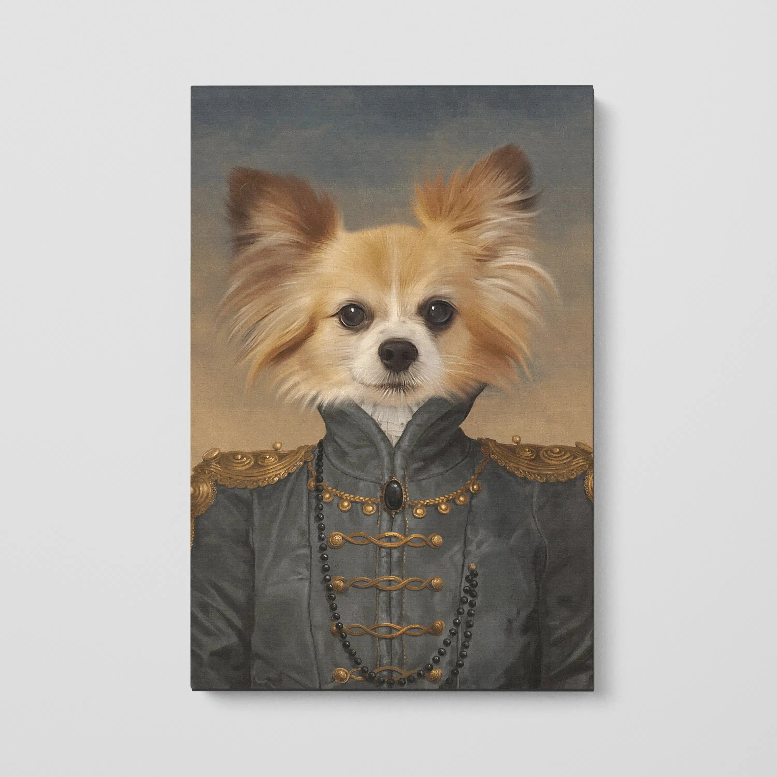 Crown and Paw - Canvas The Baroness - Custom Pet Canvas