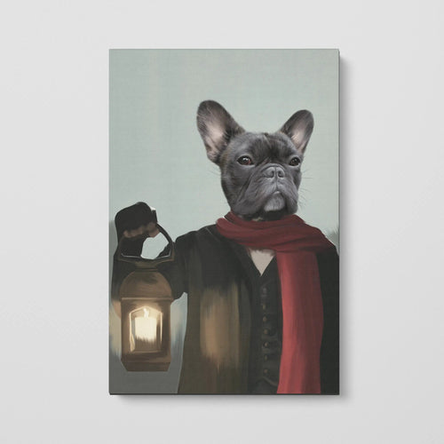 Crown and Paw - Canvas The Pauper - Custom Pet Canvas