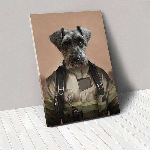 Crown and Paw - Canvas The Pilot - Custom Pet Canvas