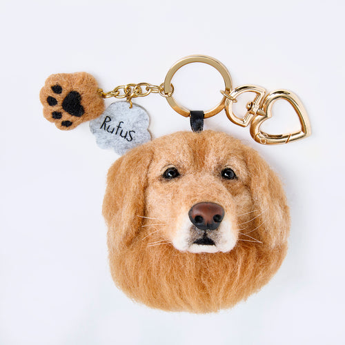 Handmade Pet Face Keychain From Photos