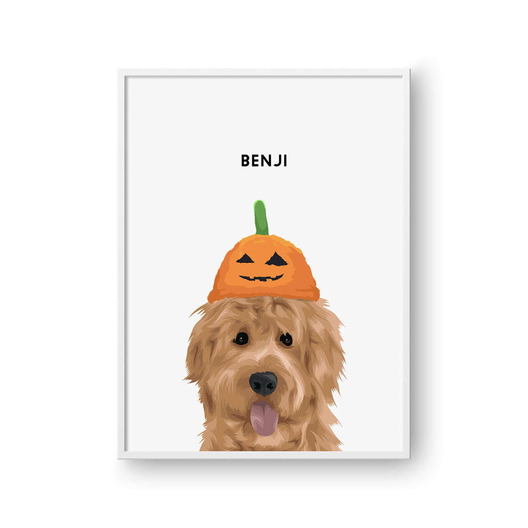 Halloween Pet Portrait - One Pet