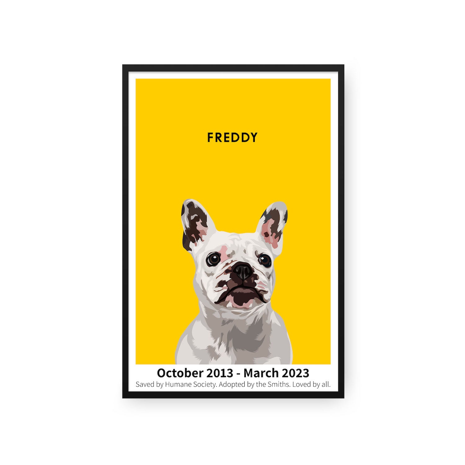 Humane Society International™ Modern Pet Portrait - One Pet