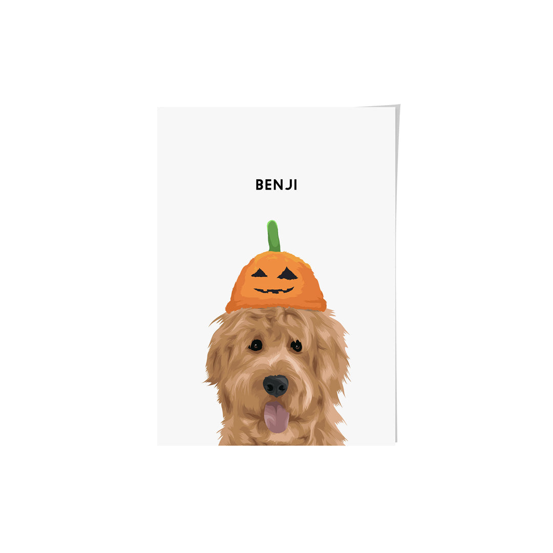 Halloween Pet Portrait - One Pet