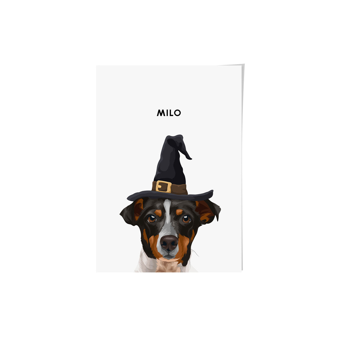 Halloween Pet Portrait - One Pet