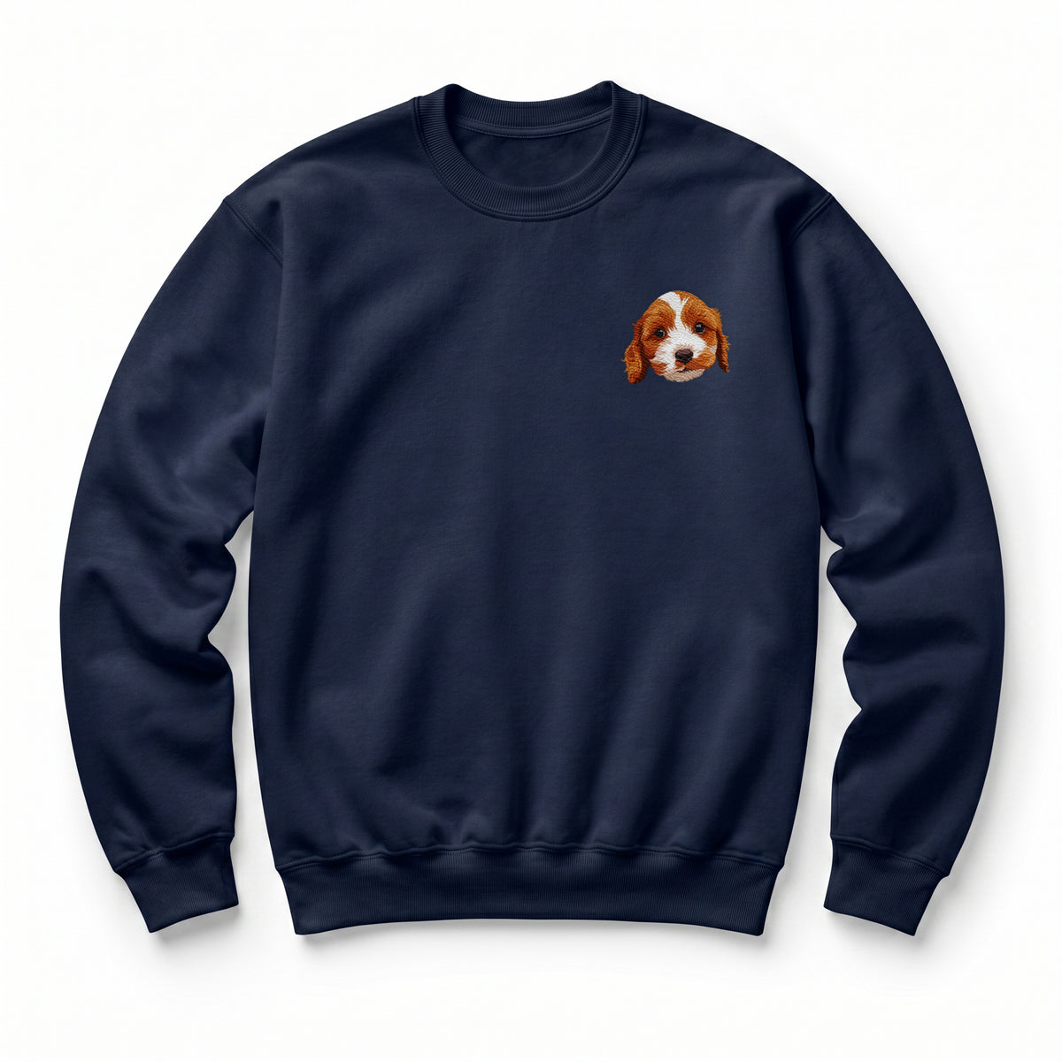 Custom Embroidered Pet Face Sweatshirt