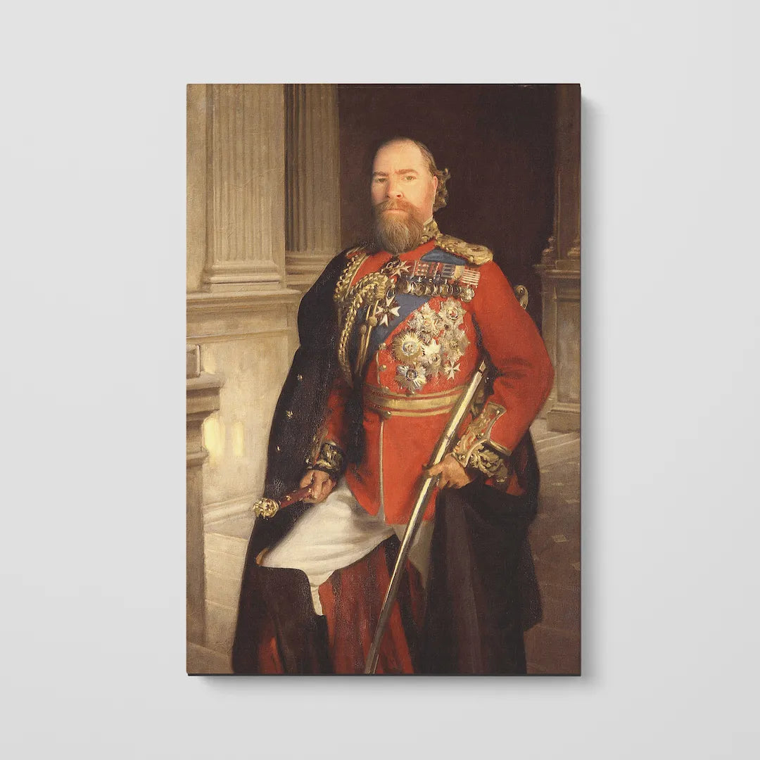 Custom Human Royal Portrait - One Person
