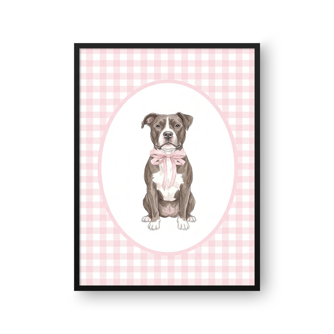 Bow Tied Pet Portrait