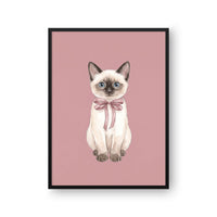 Bow Tied Pet Portrait