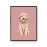 Bow Tied Pet Portrait