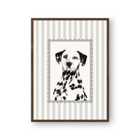Watercolor Stamp Portrait