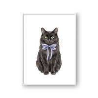 Bow Tied Pet Portrait