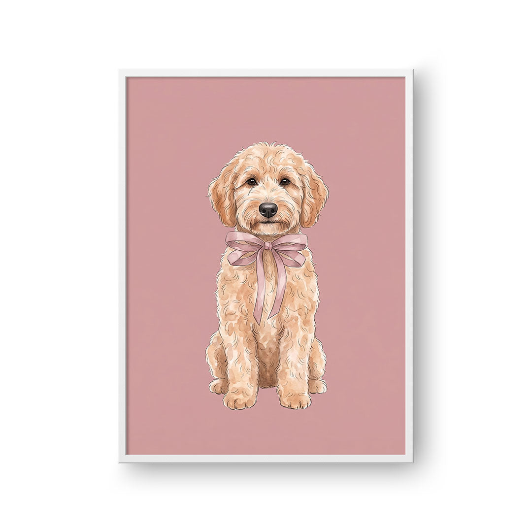 Bow Tied Pet Portrait