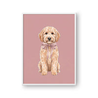 Bow Tied Pet Portrait