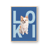 Contemporary Pet Portrait
