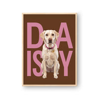 Contemporary Pet Portrait