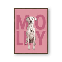 Contemporary Pet Portrait
