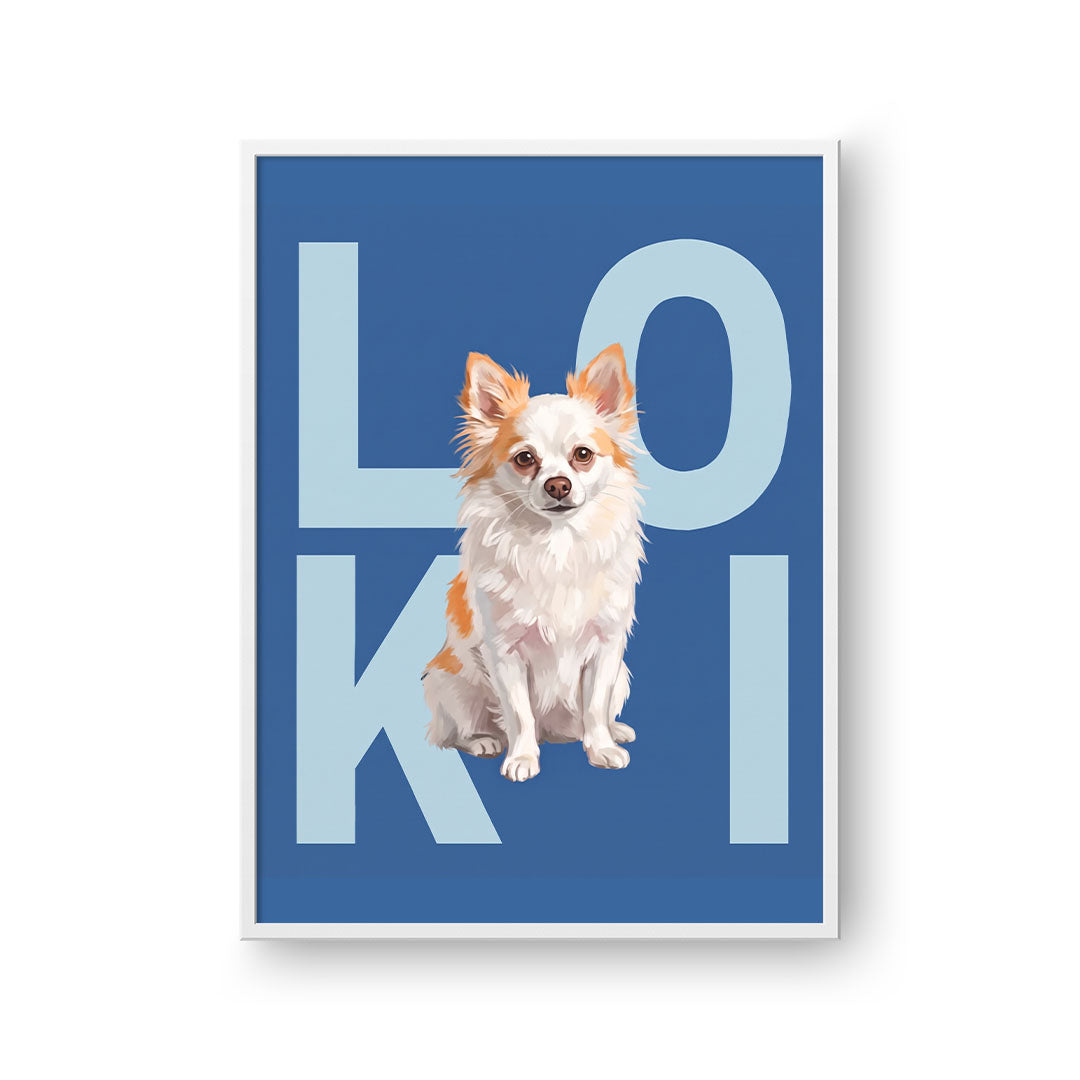 Contemporary Pet Portrait