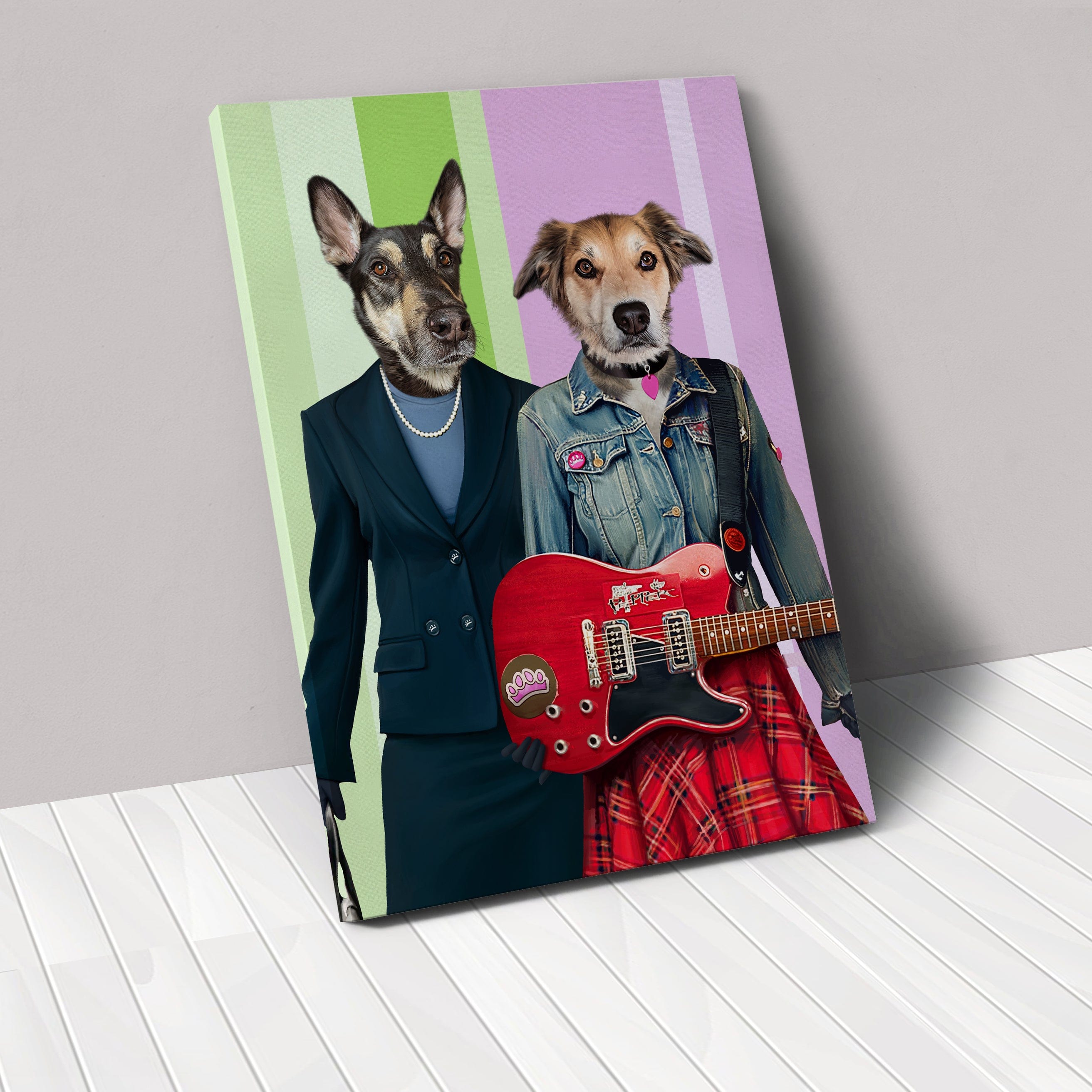 Crown and Paw - Canvas Freaky Friday - Custom Pet Canvas