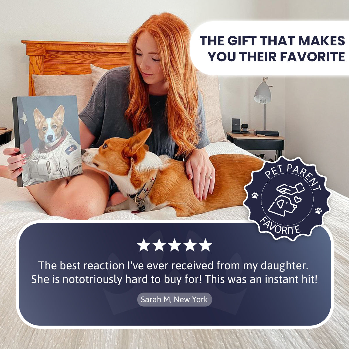 Modern Pet Portrait - Two Pets