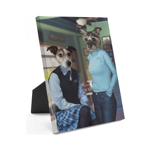Crown and Paw - Standing Canvas Gilpaw Girls - Custom Standing Canvas 8" x 10" / Uniform