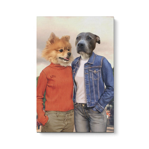 Crown and Paw - Canvas Gilpaw Girls - Custom Pet Canvas