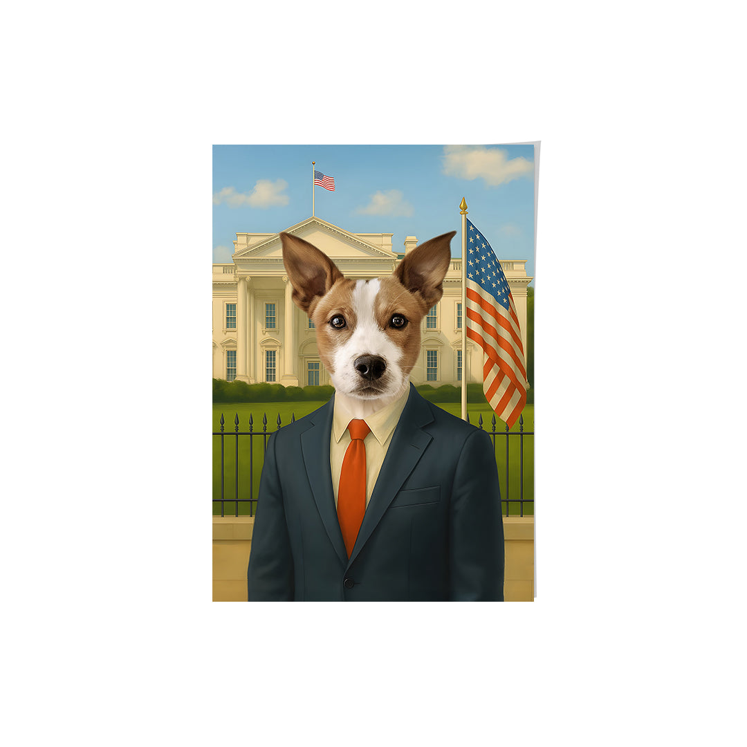The POTUS - Custom Pet Poster
