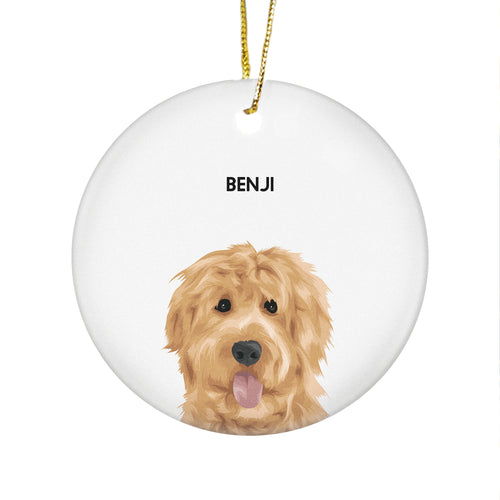 Modern Pet Christmas Ornament - Custom Christmas Gifts