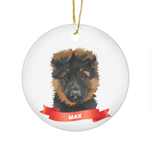 Modern Pet Christmas Ornament - Custom Christmas Gifts