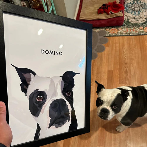 Modern Pet Portrait - One Pet