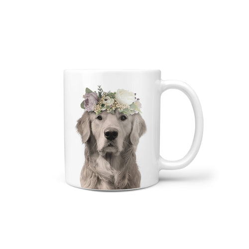 Crown and Paw - Mug Full Bloom - Custom Mug 11oz / White