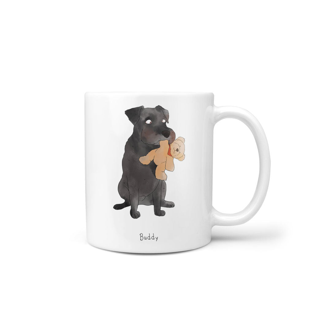 Custom Ugly Pet Portrait Mug - One Pet