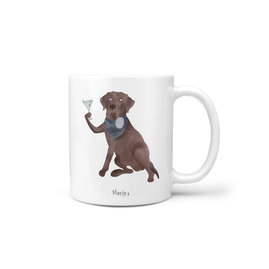 Custom Ugly Pet Portrait Mug - One Pet