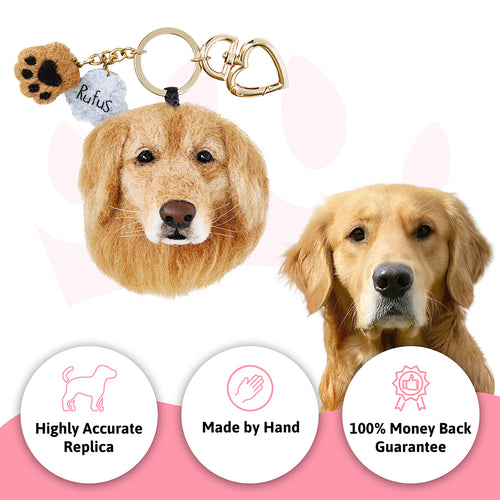 Handmade Pet Face Keychain From Photos