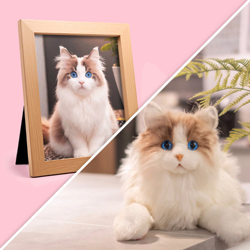 Custom Pet Lifelike Replica - Stuffed Clone of Your Pet