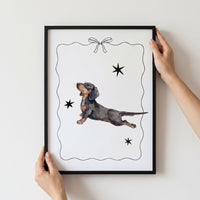 Pet Yoga Cobra Pose Portrait