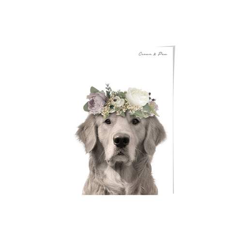 Crown and Paw - Poster Full Bloom - Custom Pet Poster