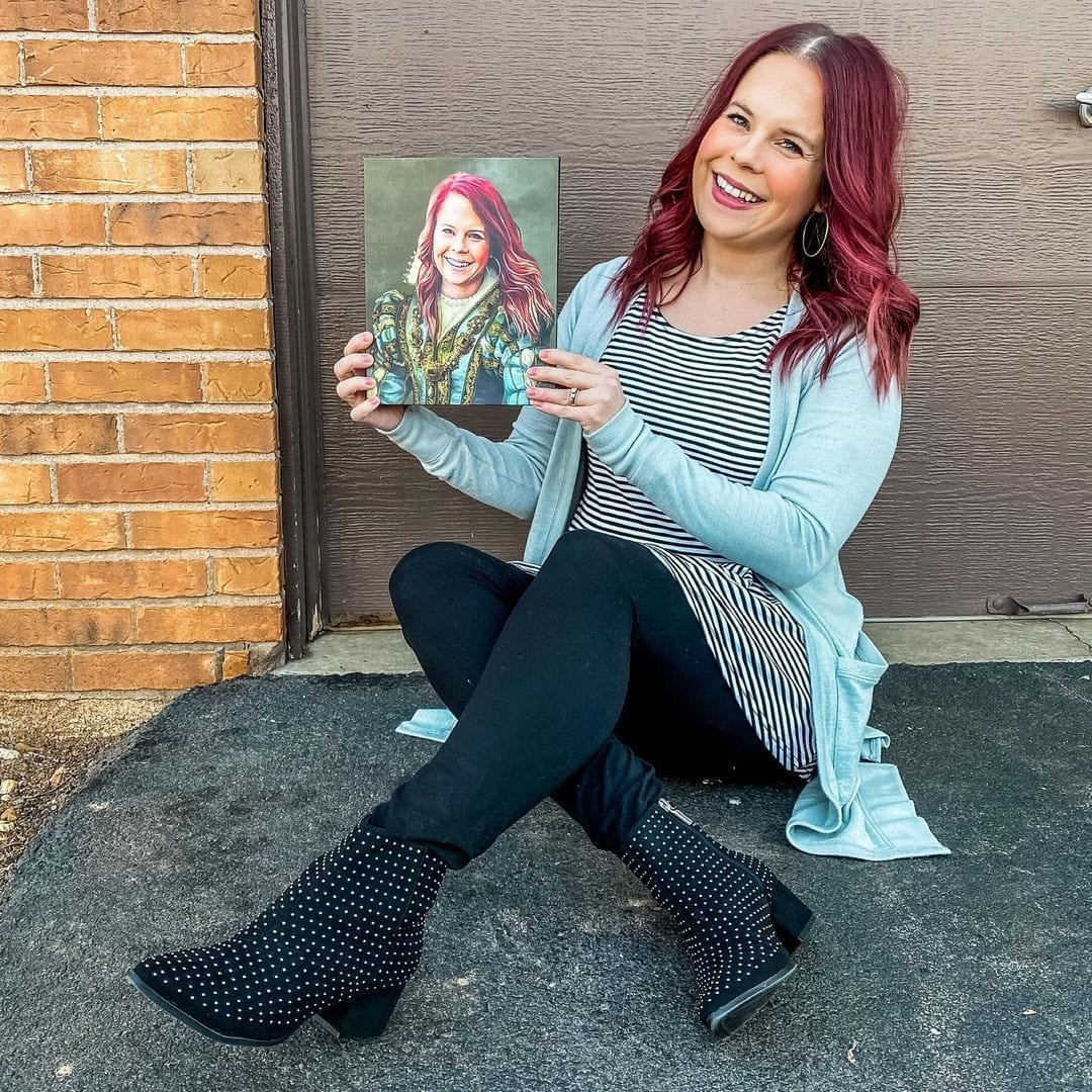Custom Human Royal Portrait - One Person
