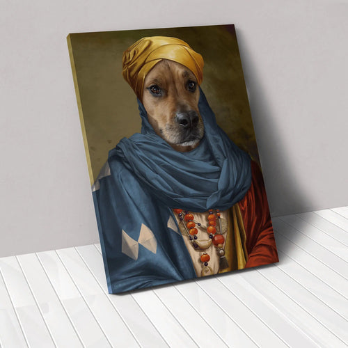 Crown and Paw - Canvas The African Prince - Custom Pet Canvas