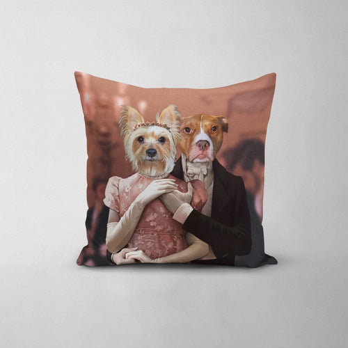 Crown and Paw - Throw Pillow Anthony and Kate - Custom Throw Pillow