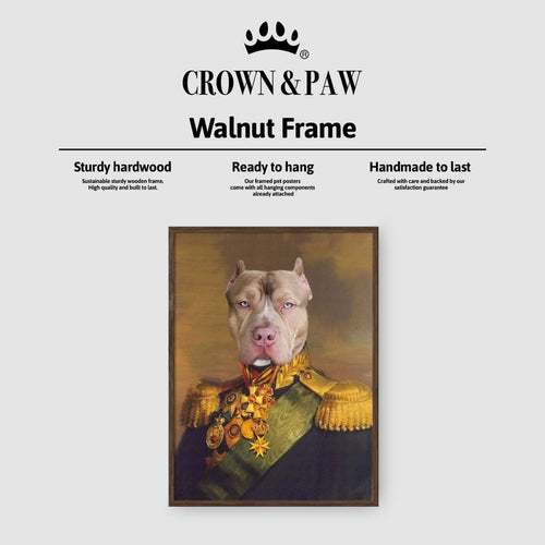 Crown and Paw - Poster The Colonel - Custom Pet Poster