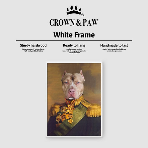 Crown and Paw - Poster The Colonel - Custom Pet Poster