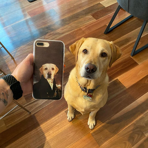 Crown and Paw - Phone Case The Count - Custom Pet Phone Case