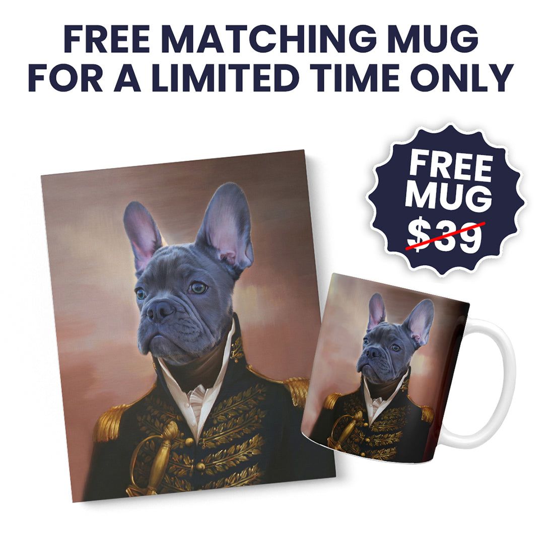 The General - Custom Pet Canvas