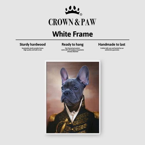 Crown and Paw - Poster The General - Custom Pet Poster