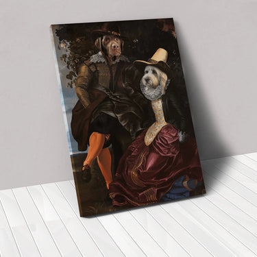 The Lovers - Custom Pet Canvas